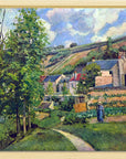 Camille Pissarro - Landscape in Pontoise | Giclée op canvas
