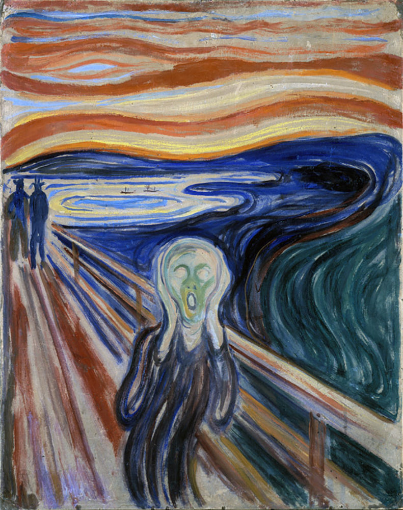 Edvard Munch - Giclées op canvas