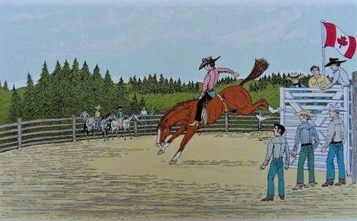 Vincent Haddelsey - Canadian cowboys | Litho