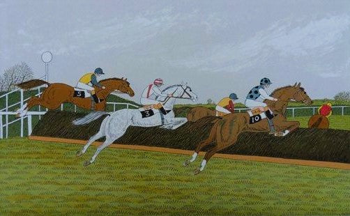 Vincent Haddelsey - The race | Litho