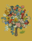Vincent van Gogh - Flowers bouquet (yellow) | Giclée op canvas