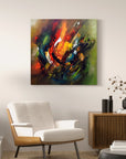 Gena - Abstract III | Giclée op canvas