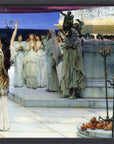 Lourens Alma Tadema - A consecration of Bacchus | Giclée op canvas
