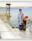 Lourens Alma Tadema - A kiss | Giclée op canvas