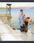 Lourens Alma Tadema - A kiss | Giclée op canvas