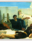 Lourens Alma Tadema - A reading of Homer | Giclée op canvas