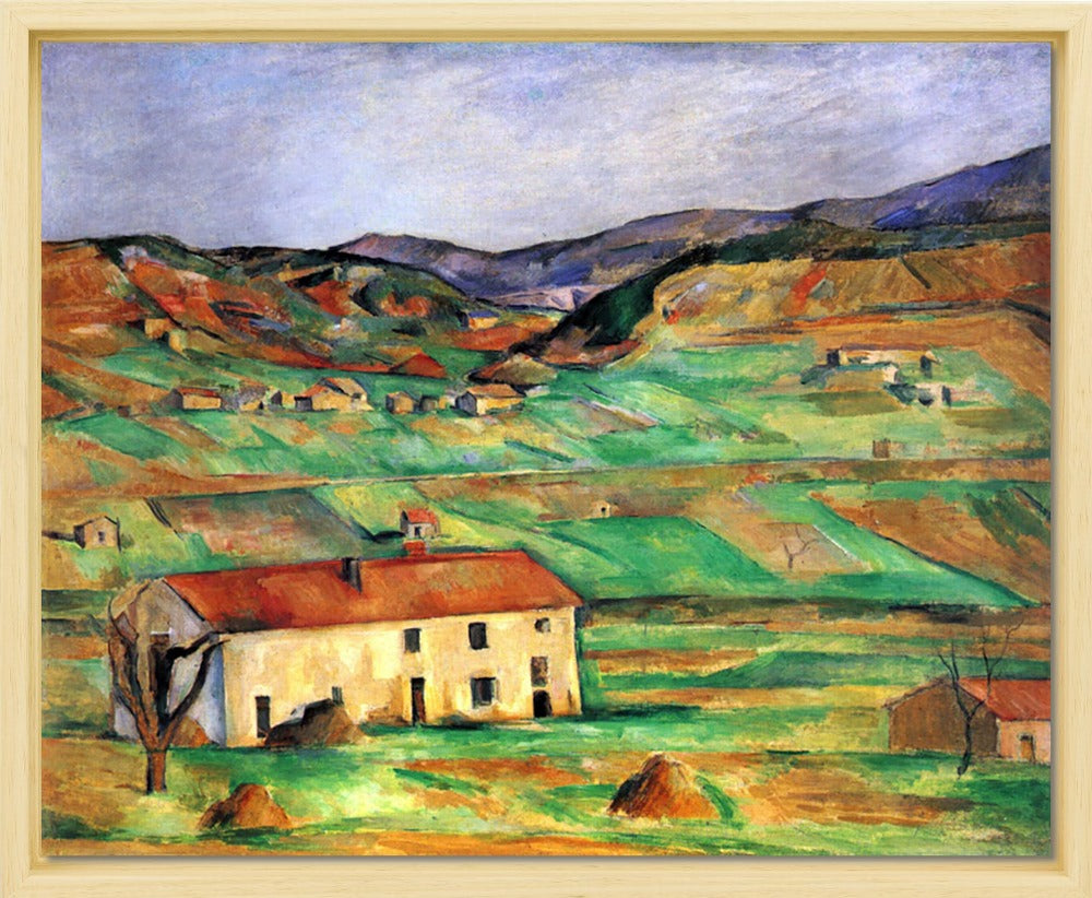 Paul Cézanne - Around Gardanne | Giclée op canvas