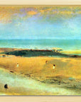 Edgar Degas - Beach at low tide | Giclée op canvas