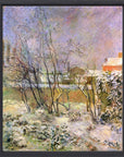 Paul Gauguin - Snow in rue carcel | Giclée op canvas