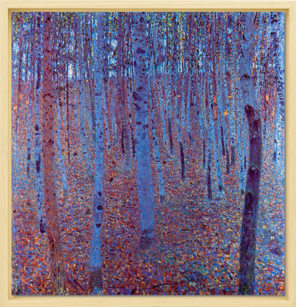 Gustav Klimt - Beech Forest | Giclée op canvas