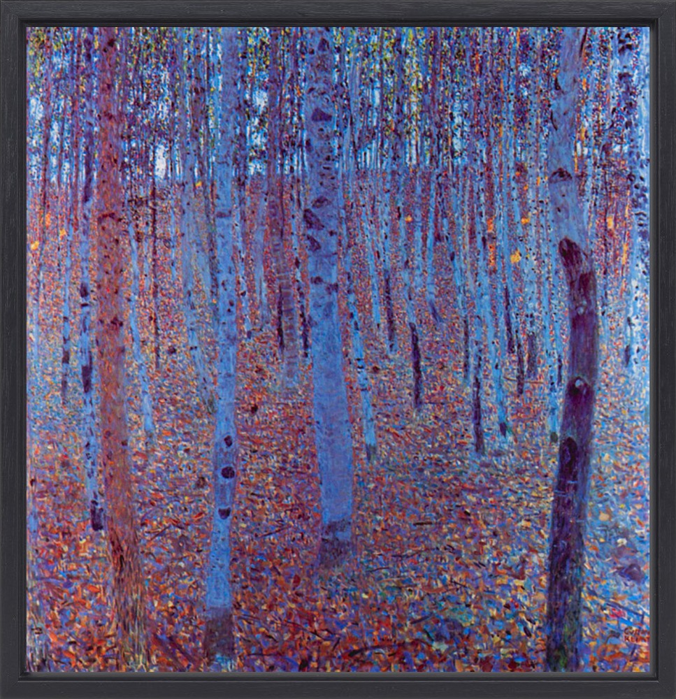 Gustav Klimt - Beech Forest | Giclée op canvas