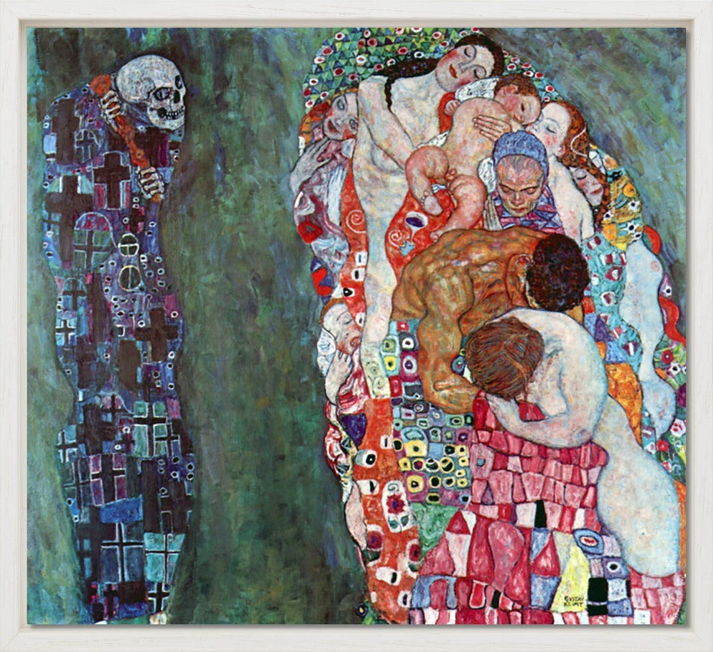Gustav Klimt - Death and Life | Giclée op canvas