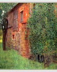Gustav Klimt - Farmhouse in Kammer on Lake Attersee (Mill) | Giclée op canvas