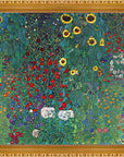 Gustav Klimt - Country Garden with Sunflowers | Giclée op canvas