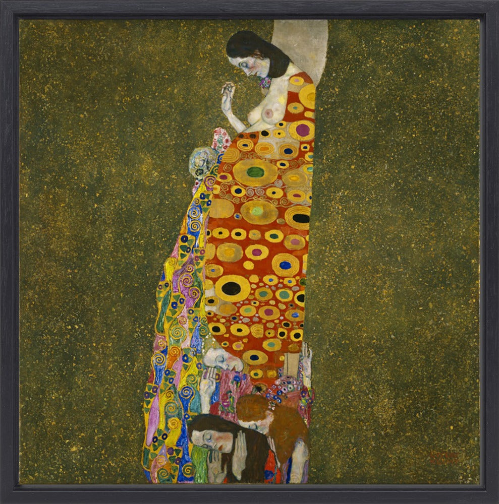 Gustav Klimt - The Hope II | Giclée op canvas