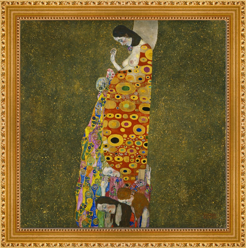 Gustav Klimt - The Hope II | Giclée op canvas