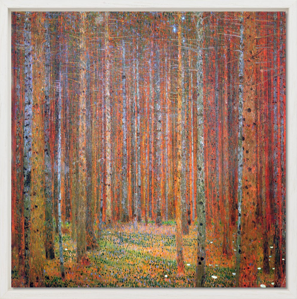Gustav Klimt - Tannenwald I | Giclée op canvas