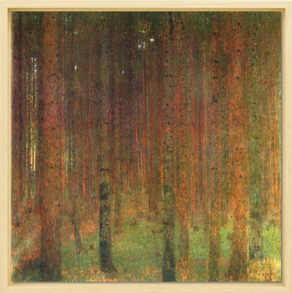 Gustav Klimt - Tannenwald II | Giclée op canvas