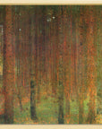 Gustav Klimt - Tannenwald II | Giclée op canvas