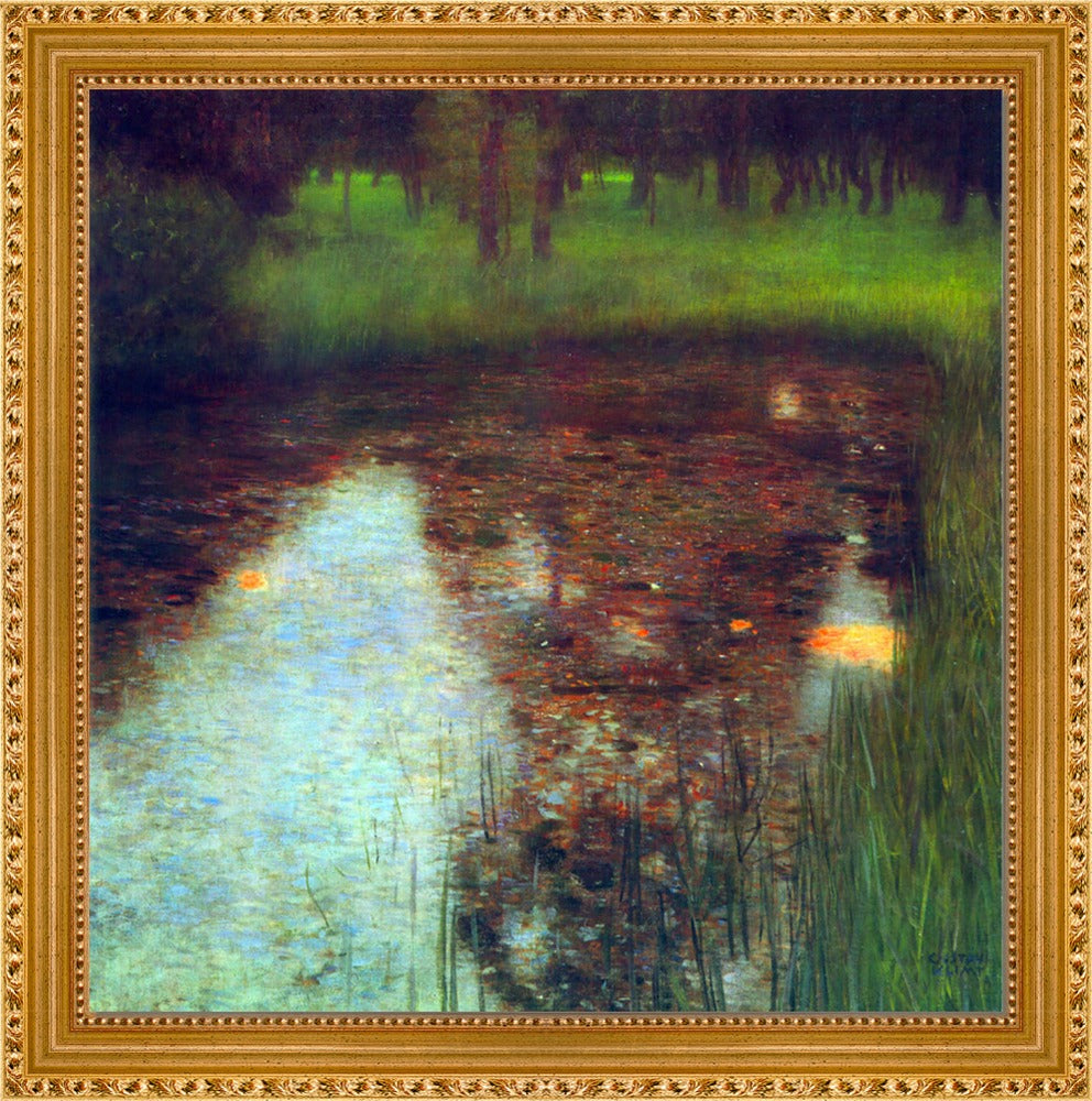 Gustav Klimt - The Marsh | Giclée op canvas
