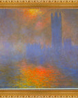 Claude Monet - Houses of Parliament | Giclée op canvas