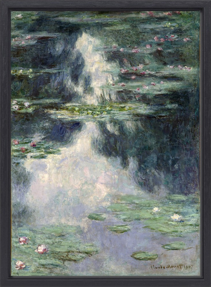 Claude Monet - Pond with Water Lilies | Giclée op canvas