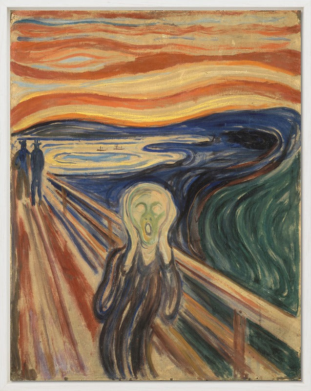 Edvard Munch - De schreeuw | Giclée op canvas