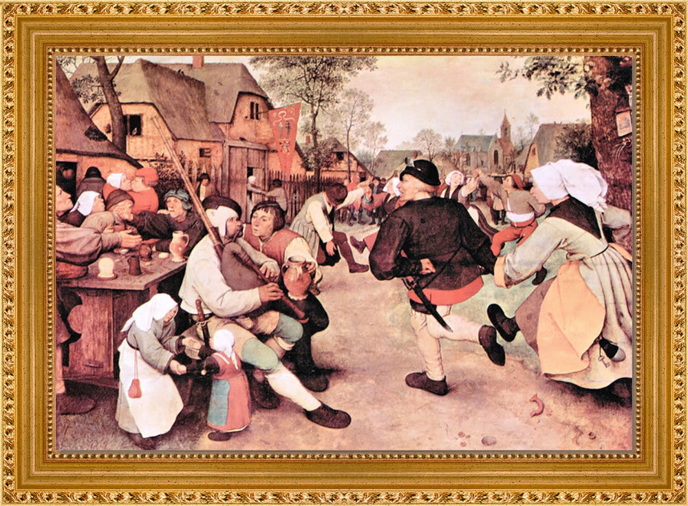 Pieter Bruegel - Barn Dance | Giclée op canvas