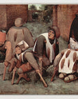 Pieter Bruegel - Cripples | Giclée op canvas