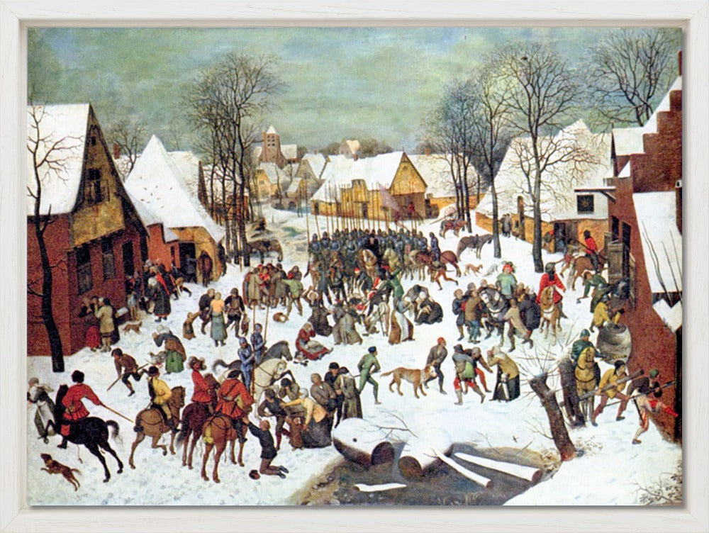 Pieter Bruegel - Infanticide in Bethlehem | Giclée op canvas