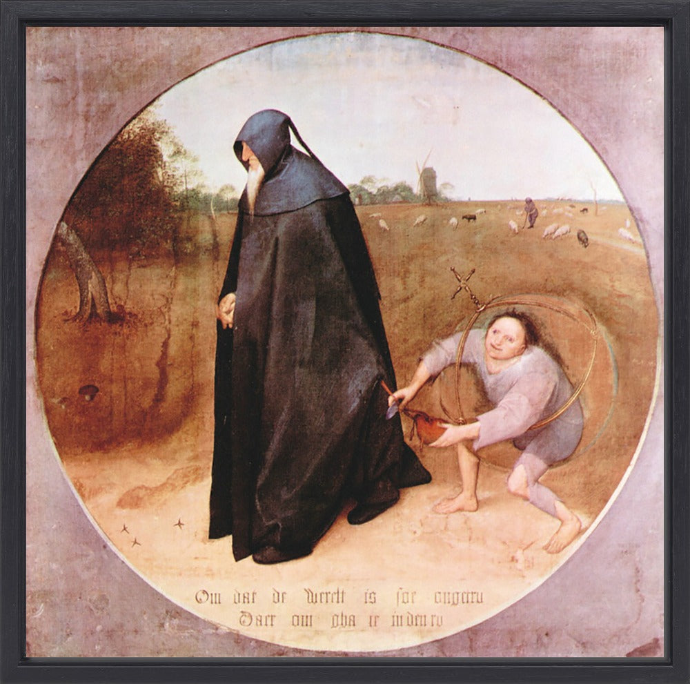 Pieter Bruegel - Misanthrope | Giclée op canvas