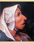 Pieter Bruegel - Old Farmer | Giclée op canvas