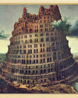 Pieter Bruegel - Tower of Babel 1 | Giclée op canvas