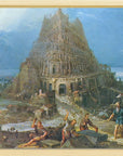Pieter Bruegel - Tower of Babel 2 | Giclée op canvas