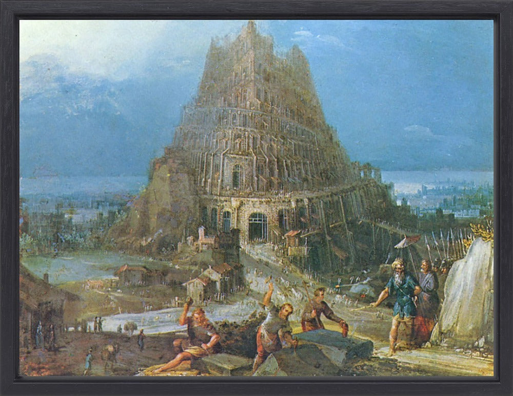 Pieter Bruegel - Tower of Babel 2 | Giclée op canvas
