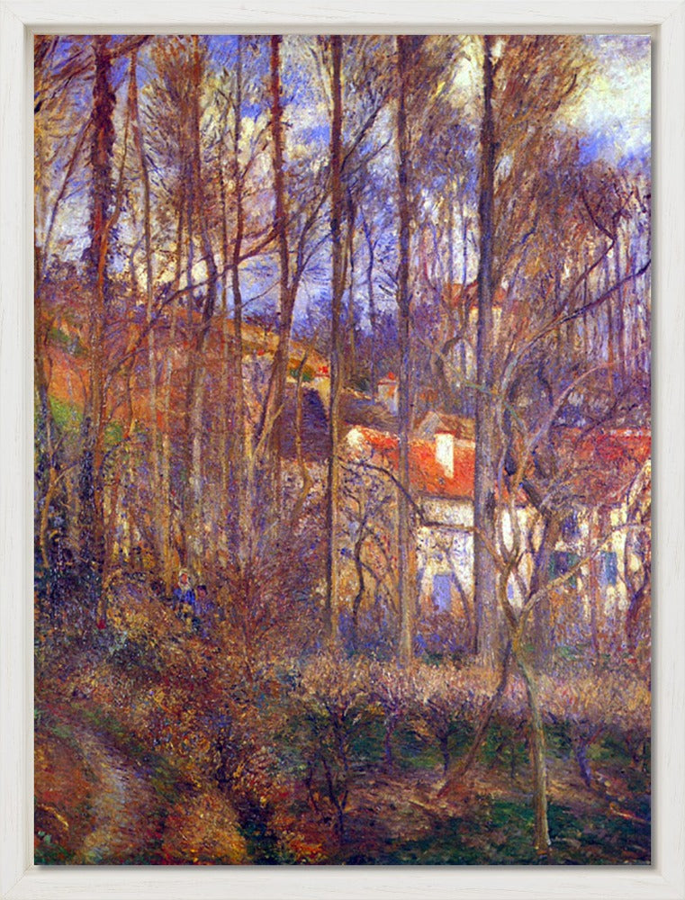 Camille Pissarro - The Cote Des Boeurs At L’Hermitage, Near Pontoise | Giclée op canvas