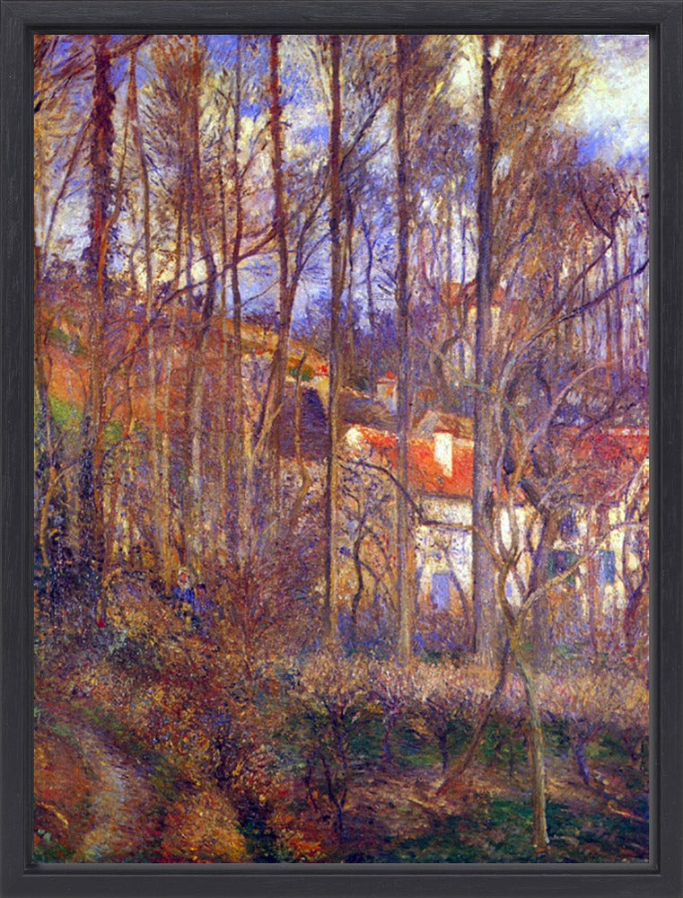 Camille Pissarro - The Cote Des Boeurs At L’Hermitage, Near Pontoise | Giclée op canvas