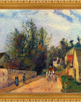 Camille Pissarro - Stagecoach after Ennery | Giclée op canvas