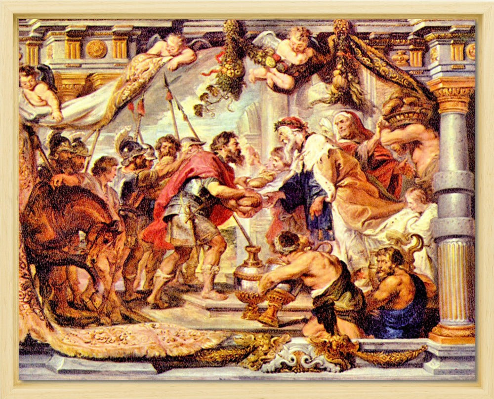 Peter Paul Rubens - Abraham with Melchizedek | Giclée op canvas