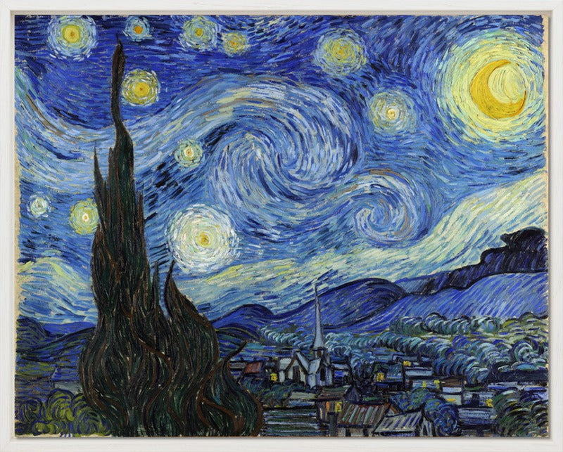 Vincent van Gogh - Sterrennacht | Giclée op canvas