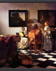 Johannes Vermeer - Musical Trio | Giclée op canvas
