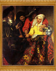 Johannes Vermeer - The Procuress | Giclée op canvas