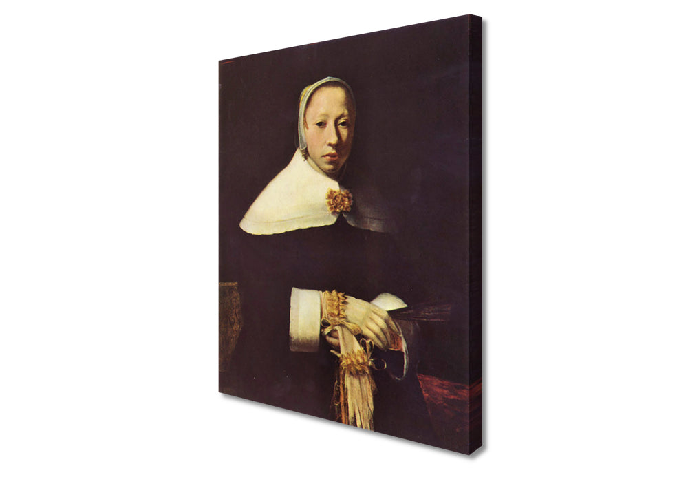 Johannes Vermeer - Women’s portrait | Giclée op canvas