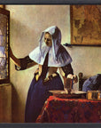 Johannes Vermeer - Young woman with a water jug at the window | Giclée op canvas