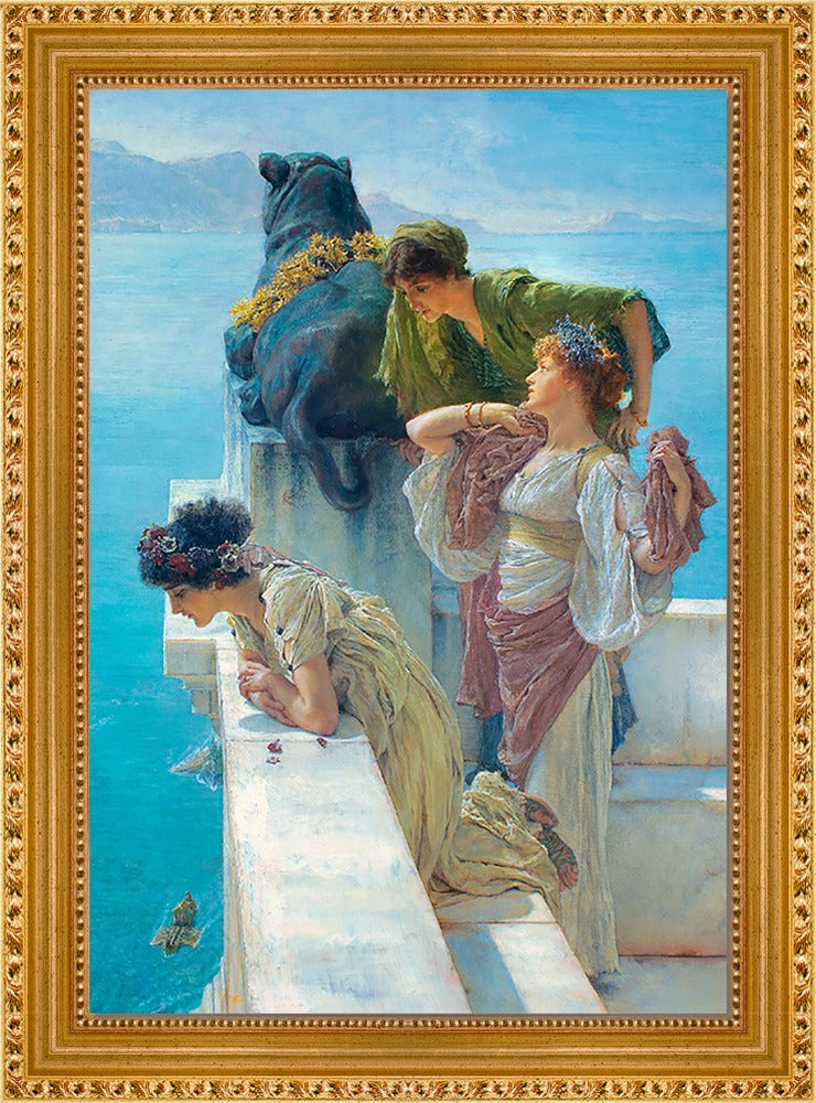 Lourens Alma Tadema - A Coign of Vantage | Giclée op canvas