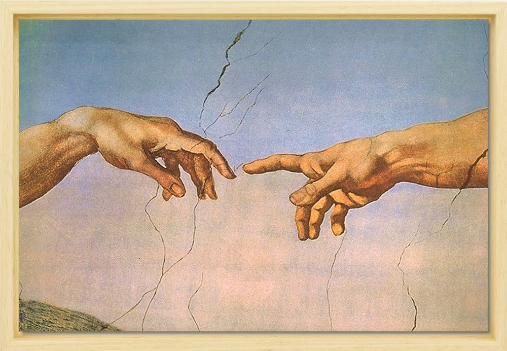 Michelangelo - The Creation of Adam | Giclée op canvas