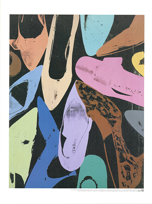 Andy Warhol - Diamond dust shoes | Litho
