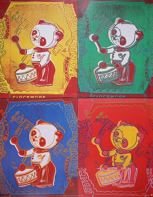 Andy Warhol - Four pandas | Litho