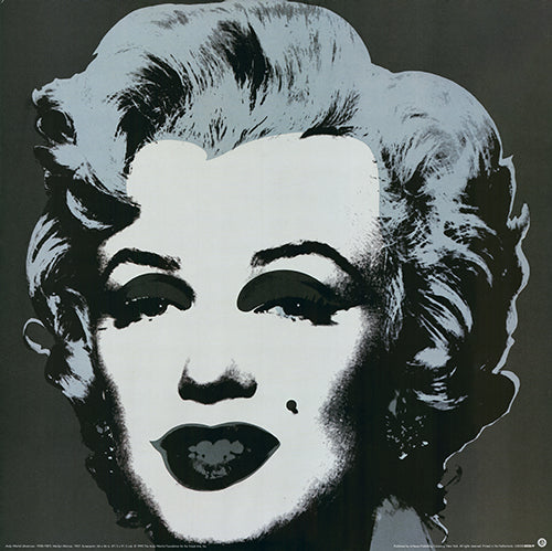 Andy Warhol - Marilyn zwart | Litho