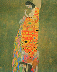 Gustav Klimt - Abandoned Hope | Giclée op canvas